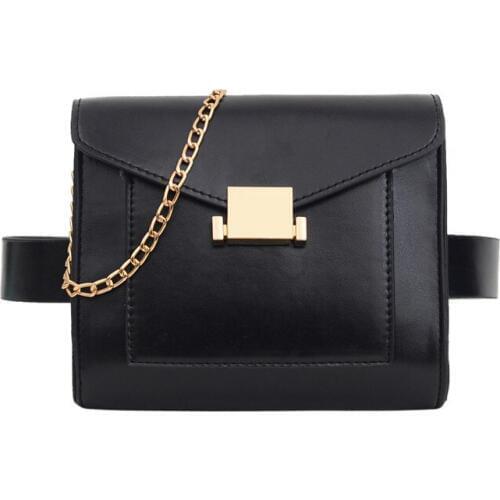 Ladies Simple Square Shoulder Bag Girls Chain Shoulder Strap Hasp Messenger l Crossbody Bag Dating Shopping Travel Bags /BY