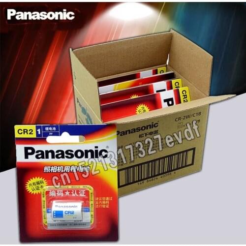 10pack/lot New Original Panasonic CR2 3V CR15H270 850mah Lithium Battery Camera Batteries Free Shipping
