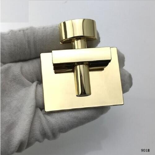 10pcs / 1lot) Luggage Handbag Hardware Accessories Zinc Alloy Diy Rotating Metal Lock