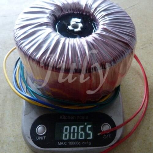 800W toroidal transformer, Spirit S500, KSA50 full balance version power amplifier dedicated, 55V-38V-0V-38V-55V, 0-12V