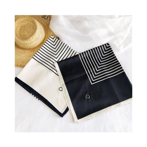 90*90cm Large Square Scarf Female Korean Fashion All-match Korean Decorative Scarf Shawl women