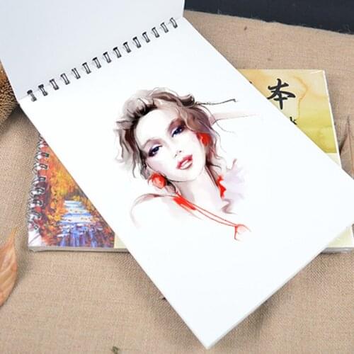 A4 Water Colour Pad Watercolor Sketch Pad Hard Back Artist White Paper For Painting & Drawing Book 297 x 210 mm / 11.69 x 8.26