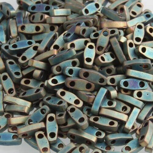 Quarter Tila Beads 5x1.2x1.9MM Taidian Miyuki Seedbeads For DIY Jewelry Bracelet Diy Design 3grams/lot About 144 Pieces