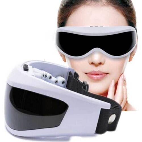 Electric Eye Massager care magnetic Mask anti wrinkle Migraine USB Battery Forehead big eye Health care beauty Vibration massage
