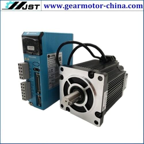Leadshine 3Nm hybrid easy servo motor + driver sets 60HBM30-1000 + HBS86 + 3m encoder cables 60mm nema24 closed loop stepper