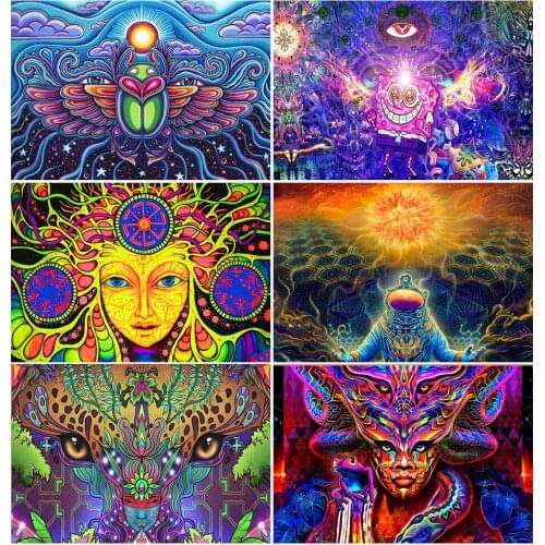 Indian Mandala Diamond Painting Art Diamond Embroidery Mosaic Picture of Rhinestone Cross Stitch Kits Room Decoration