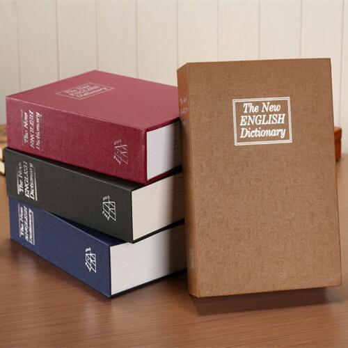 Metal Dictionary money box cash box zip code dictionary diversion book money tray cash box forJewelry box