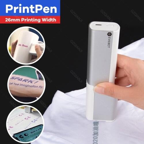 EVEBOT PrintPen Mini Food Printer Portable Inkjet Pen Print Custom DIY Bread Coffee Latter Printing Wireless Coffee Printer