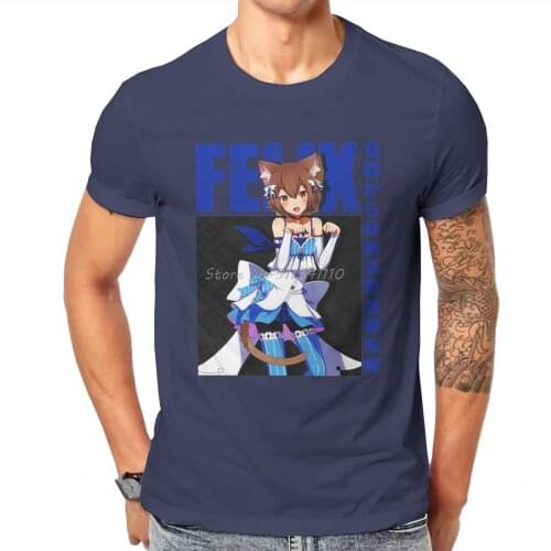 Re:Zero Starting Life In Another World Argyle Felix Classic T Shirt Vintage Summer Big Size Cotton Men Clothes Harajuku TShirt
