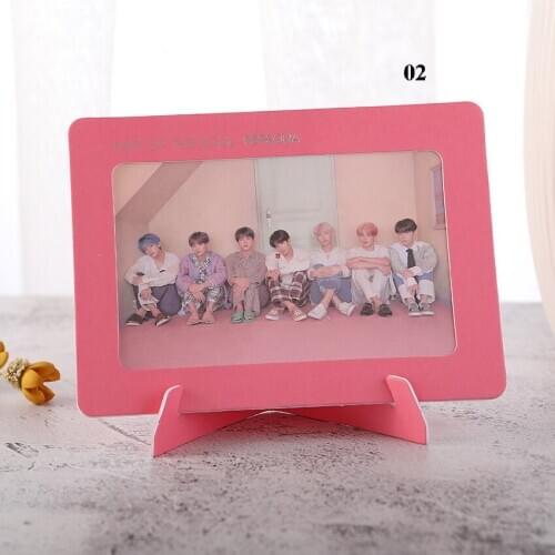 New South Korean Groups Kpop Bangtan Boys Map Soul Same Clearly Photo Frames Persona Photos Cards Fans Gifts Collections