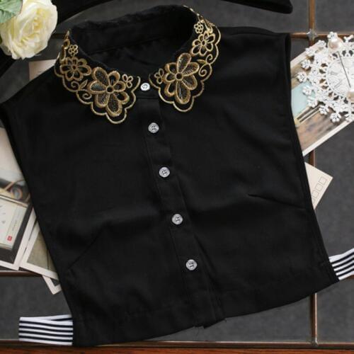 Shirt necklace collar shirt wholesale false exquisite yarn doll sweater false collar necklace Women Detachable Faux Fake