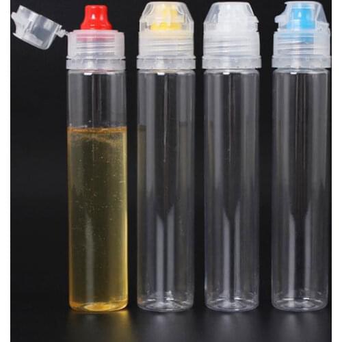 Food Grade PET Squeeze Bottle Mini Condiment Dispenser For Salad Sauce Ketchup Honey Storage Bottle Kitchen Tool