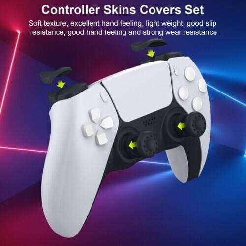 Silicone Rubber Bluetooth Wireless Gamepad For Joystick Console Controle For PS5 Controller For Joypad Accessorie