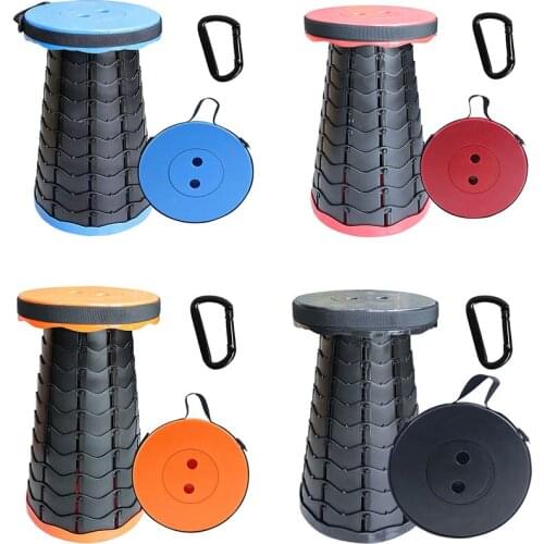 Portable Chair, Upgraded Folding Stool, Adjustable Camping Chair, Foldable Fishing Chair for Kids/Adults/Travel/BBQ/Hiking/Kitch