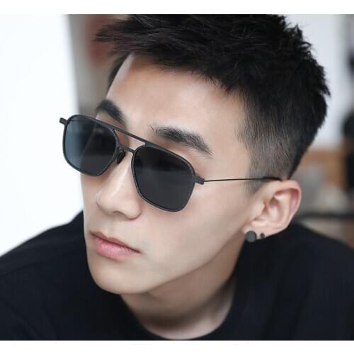 NEW Carbon Fiber Polarized Sunglasses For Men Luxury Design Ultralight Night Vision Shadow Sunglasses 5 Colors Woman Glasses
