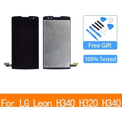 For LG Leon H340 h320 h324 H340N H326 MS345 C50 LCD Display Touch Screen Digitizer Assembly