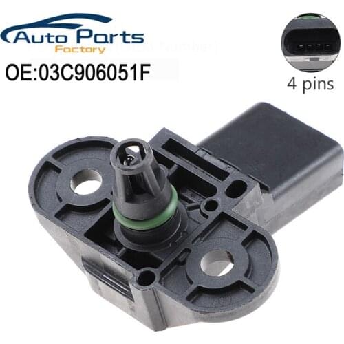 03C906051F For Audi A4 Volkswagen Intake Air Pressure Sensor Map Sensor 0261230235 New