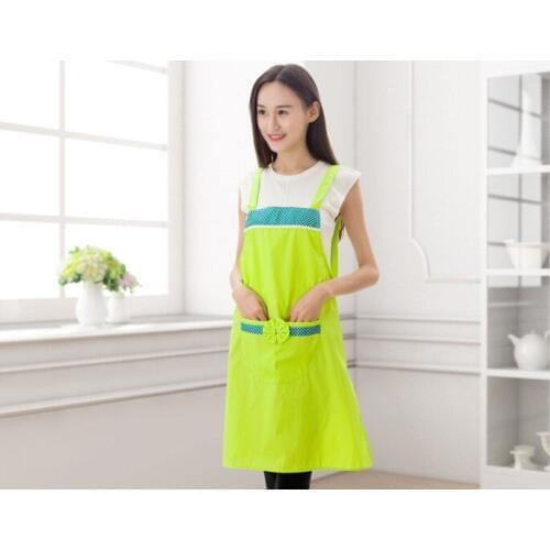 1PC Korean Fashion Women Men Apron Kitchen Cooking Chef Cleaning Restaurant Waitress Apron Gift Aprons LB 410