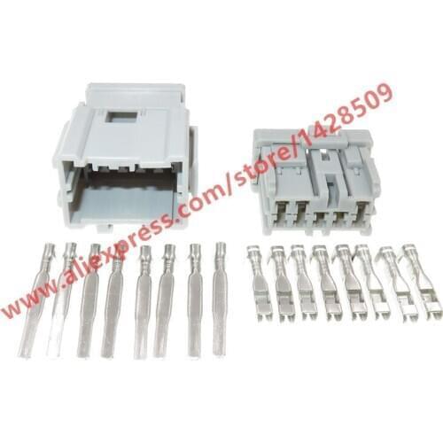 10 Sets 8 Pin Female Male Car Wiring Harness Plug Auto Connector 6098-0248 6098-0247