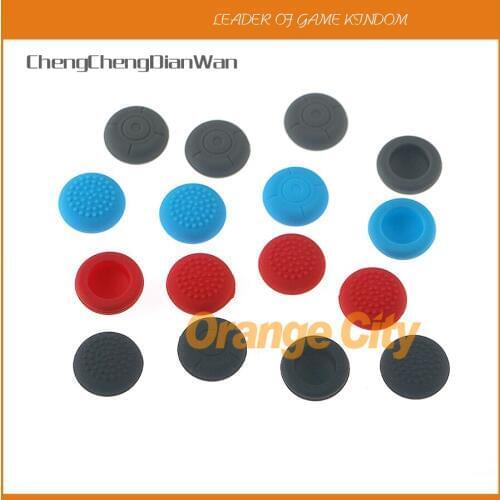 4pcs 16pcs colorful Silicone Thumb Stick Caps Gel Guards for Nintend Switch Controller Joystick Grips