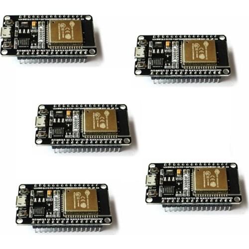 5Pack ESP32 ESP-32 Development Board Wireless WiFi Bluetooth Dual Core CP2102 Filters Module 2.4GHz RF ESP32 for Arduino