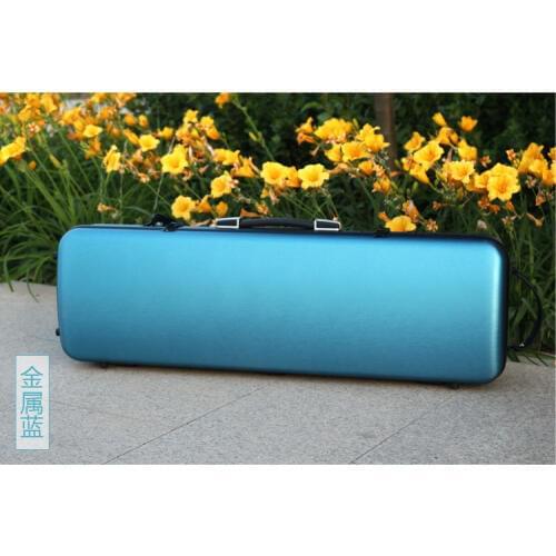 Yinfente violin case 4/4 Glass fiber case Water Proof Light Durable Dropshipping Wholesale glod Blue Many colors