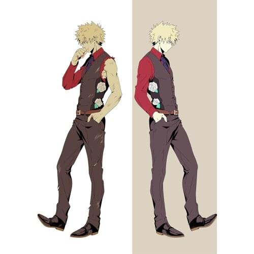 Boku No My Hero Academia Bakugou Katsuki Cosplay Dakimakura Pillow Case Hugging Body Gift