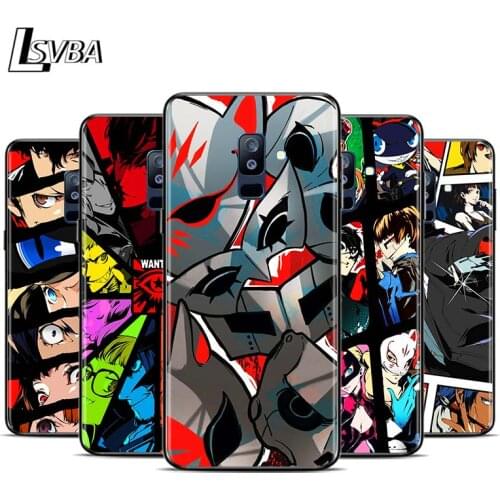 Hot Anime Persona 5 Game For Samsung Galaxy A9 A8 A7 A6 A5 A3 Star Plus 2018 2017 2016 Phone Case
