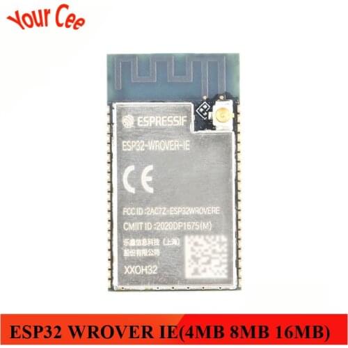 ESP32-WROVER-IE ESP32-WROVER 4MB 8MB 16MB Flash Memory ESP32 Dual-core WiFi Bluetooth-compatible Wireless Module IPEX Antenna