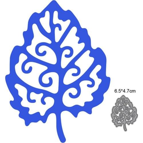 Plants Leaf Metal Cutting Dies Cut Die Mold Scrapbooking dies Decoration Paper Craft Embossing Dies New For 2021 Stencils dies