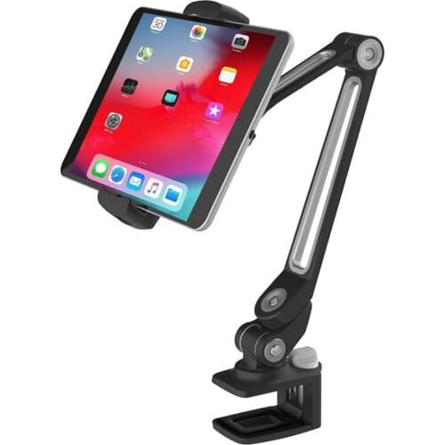 Aluminum Alloy Desk Tablet Holder Stand for IPad Pro 12.9 Air 10.5 9.7 Mini Lazy Bracket for Huawei Cell Phone Tablets PC Mount