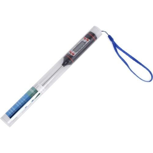 Food Oil Cooking Meat BBQ Probe igital Thermometer Temperature kitchen L4MB