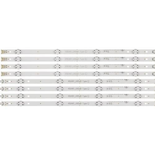 LED backlight strip for LG 49UH610V 49UH61_UHD_A 49UH61_UHD_B 49UH603V 49UH601V 49UH610V 49UH620V HC490DGN-SLNX5-514X
