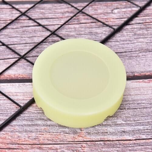Luminous Silicone Gel Ashtray Light Circular Ashtray New Fluorescent Smoke Convenient Cigarette Case Drop Creative Ashtrays