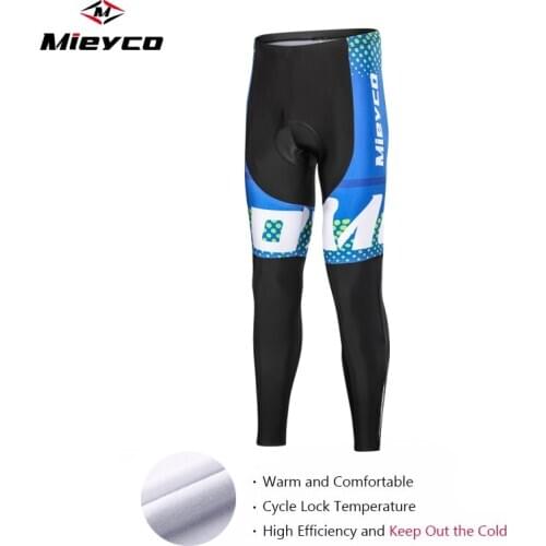 Warm Cycling Bib Trousers Winter Thermal Mountain Culotte Ciclismo Hombre Invierno Bicycle Tights 5D Gel Pad MTB Racing Pants