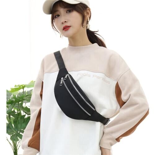 2020 High capacity Travel Waist Bag Fashion Waterproof Phone Fanny Pack Women Sport Run Banana Belt Bag