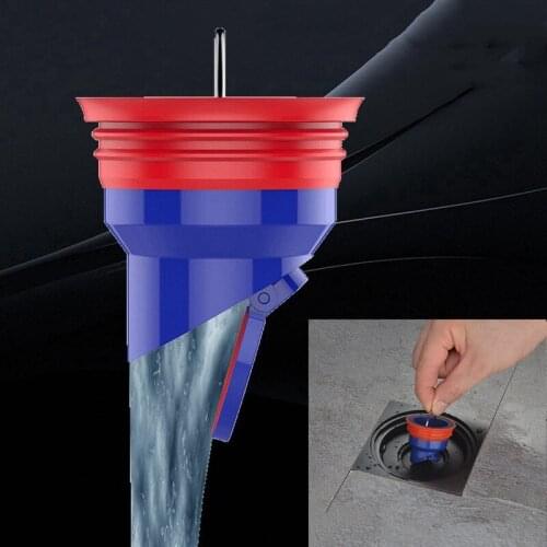 1PC Floor Strainer Plug Trap Siphon Sink Large Displacement Water Drain Filter Floor Deodorant Core Kitchen Bathroom Accessories