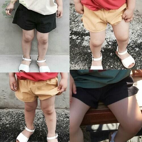 DKZ213 Summer Cheap Casual Girls / Boys Shorts Colors Children Kids Pants Toddlers Clothing 3 colors kids shorts