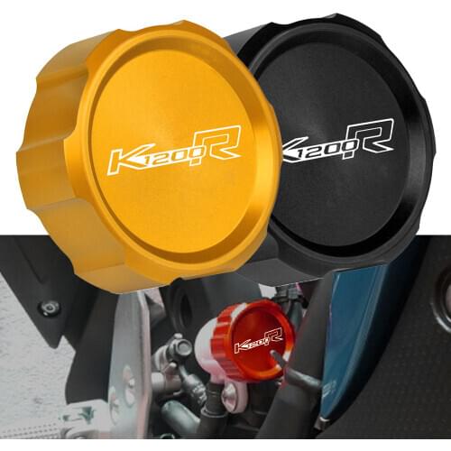 For BMW K1200R K 1200R K1200 R 2004 2005 2006-2009 Motorcycle Rear Brake Pump Fluid Tank Oil Cup Reservoir Guard Cover Protector