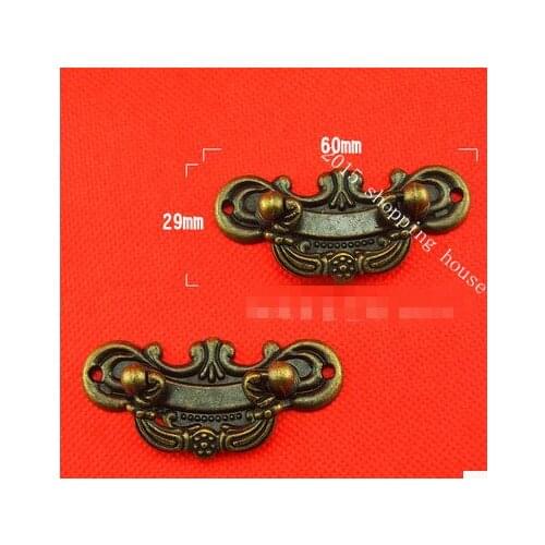 European style Zinc alloy antique handle classical bronze handle drawer cabinet handles