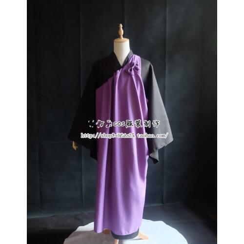 Miroku Cosplay Costume Anime InuYasha Miroku Cosplay Outfit Kimono Uniform Cosplay Costume Halloween Suit for Women Men