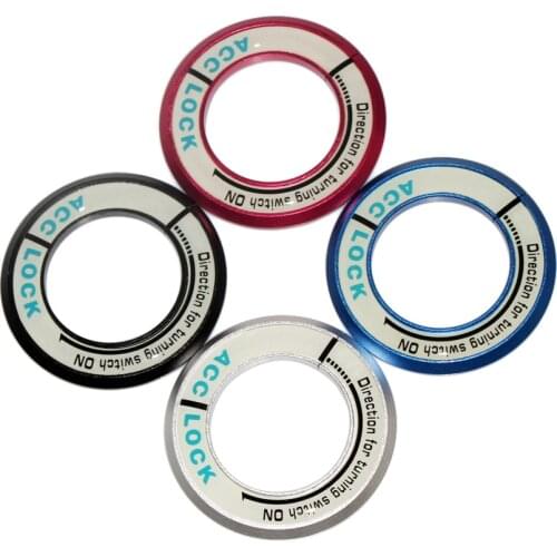 Car Ignition Switch cover noctilucence glow 3D stickers auto accessories for Opel astra h j g mokka insignia zafira corsa