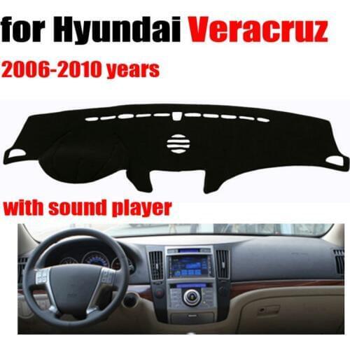 Car dashboard covers Left hand drive dashmat pad dash cover for Hyundai Veracruz 2006-2010 High Configuration