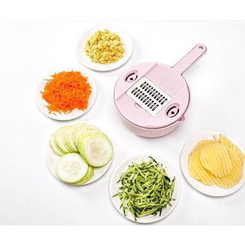 Kitchen chopping artifact potato floss Grater Fruit slicer Kitchen helper Washing vegetables Multi-blade