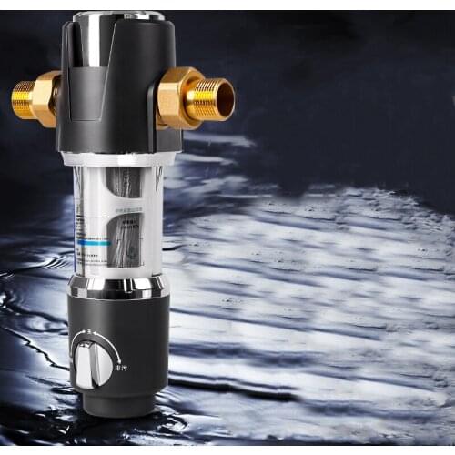 Tap Water Pre-Filter Backwash High Flow Household Purifier Whole House Home Central Drink Descal Sediment Device Tool Accessory