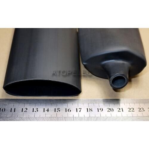 52MM Diameter Adhesive Lined 4:1 Heat Shrink Tubing Dual-wall Waterproof ROHS 1M