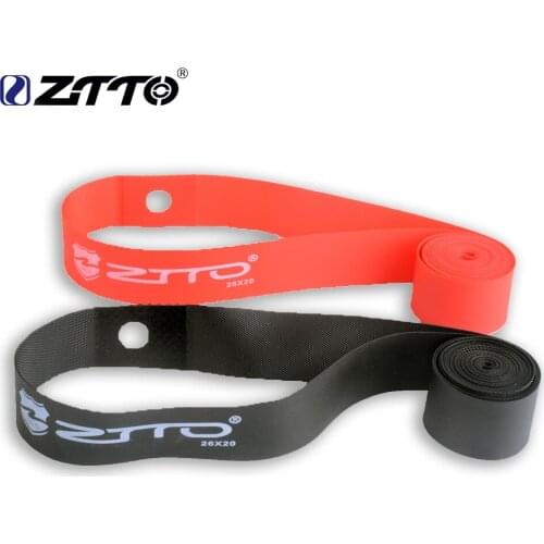 ZTTO Bike Rim Tapes Strips 2 Pcs Tires Cushion Liners Premium PVC Rim Tapes Strips for 20/24/26/27.5/29 lnch 700c Bike Parts
