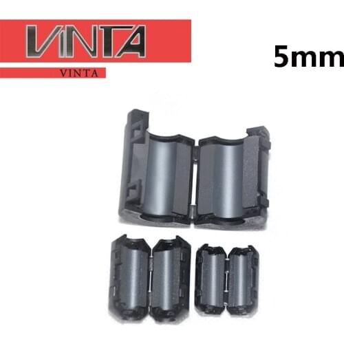 [5mm] 10PCS Snap magnetic ring filter degauss ring detachable buckle filter anti-interference shield magnetic buckle core