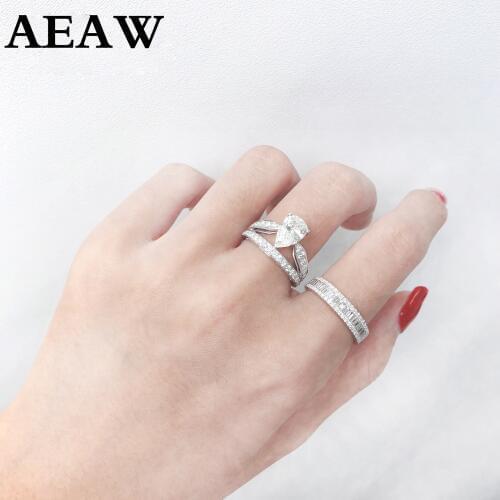 18k White Gold 0.25CTTW Real Natural Diamond Halo Ring Engagement Ring Classic Engagement Wedding Ring For Women