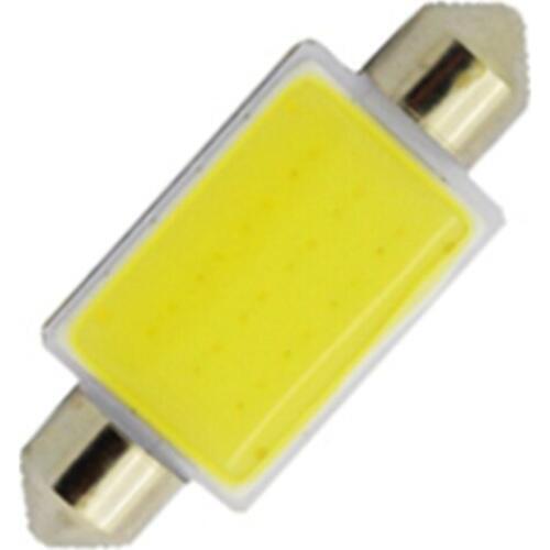 4pcs 42mm C5W C10W DE4410 12844 12 Chips cob led Auto Licence Plate Light car Festoon housing Interior Dome Roof Reading Lights